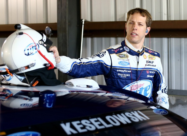 Brad Keselowski has just a few questions here......