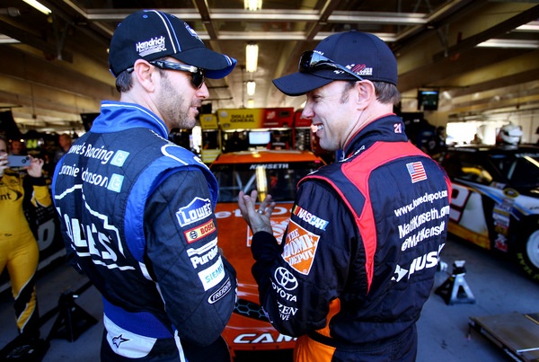 The Ford enigma: Carl Edwards and Brad Keselowski take the Texas 500 front row. Is Ford finally back on track?